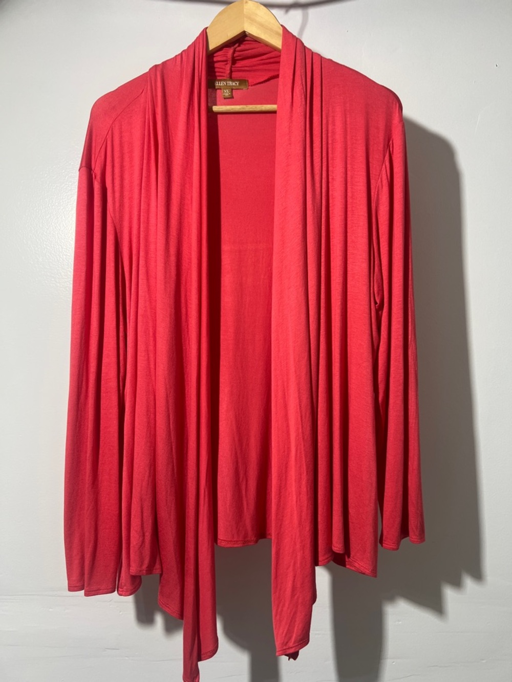 Ellen Tracy Draped Cardigan